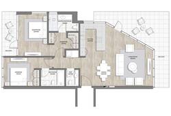 2 bedroom Penthouse